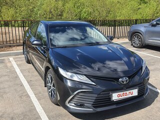 2021 Toyota Camry VIII (XV70) Рестайлинг, чёрный, 4000000 рублей, вид 2