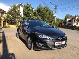 2014 Opel Astra J Рестайлинг, чёрный, 1050000 рублей, вид 1