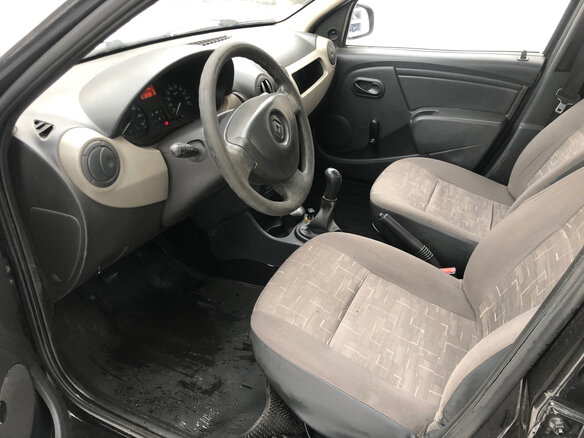 2010 Renault Logan I Рестайлинг, чёрный - вид 18