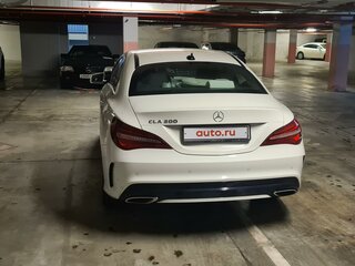 2017 Mercedes-Benz CLA 200 I (C117, X117) Рестайлинг, белый, 3300000 рублей, вид 4