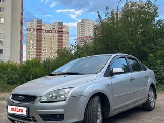 2007 Ford Focus II, серебристый, 499000 рублей, вид 3