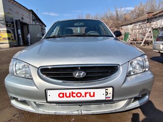2005 Hyundai Accent ТагАЗ II, серебристый, 245000 рублей, вид 1