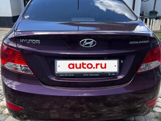 2011 Hyundai Solaris I, пурпурный, 820000 рублей, вид 1