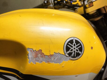 2006 Yamaha XJR400, жёлтый, 330000 рублей, вид 4