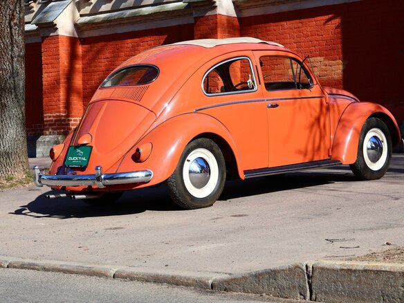 1955 Volkswagen Type 1, оранжевый, 3850000 рублей - вид 11