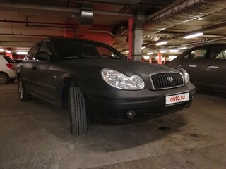 2006 Hyundai Sonata ТагАЗ IV (EF) Рестайлинг, чёрный, 8500000 рублей, вид 4