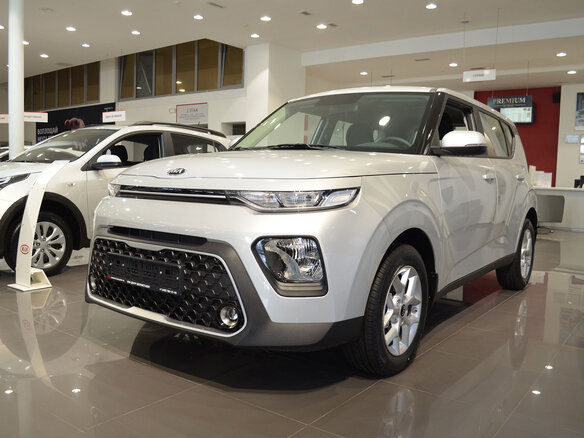 2021 Kia Soul III, серебристый
