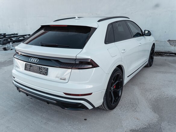 2020 Audi Q8 55 TFSI I (4M), белый - вид 5