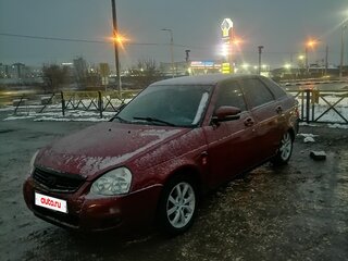2008 Lada (ВАЗ) Priora I, красный, 220000 рублей, вид 2