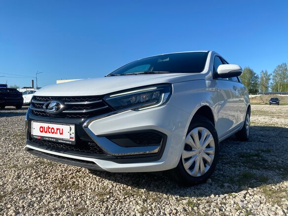 2023 Lada (ВАЗ) Vesta I Рестайлинг (NG), белый, 1260000 рублей - вид 8