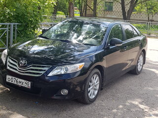 2010 Toyota Camry VI (XV40) Рестайлинг, чёрный, 1350000 рублей, вид 1