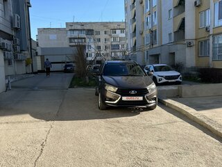 2018 Lada (ВАЗ) Vesta SW I, коричневый, 1125000 рублей, вид 4