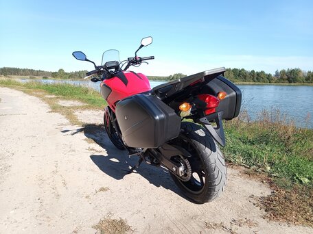 2013 Honda NC 700X, красный, 630000 рублей, вид 4