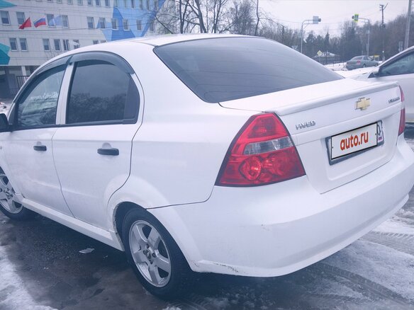 2006 Chevrolet Aveo I Рестайлинг, белый, 560000 рублей - вид 5