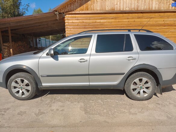 2008 Skoda Octavia Scout II (A5), серебристый, 1000000 рублей - вид 4