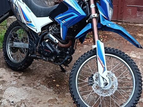 2021 Motoland XR250 Enduro, синий, 85000 рублей, вид 2