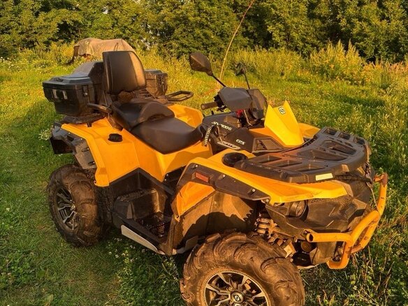 2018 Stels ATV-800 Guepard Trophy, жёлтый, 589000 рублей - вид 6