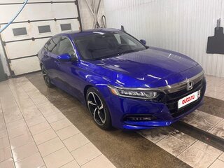 2019 Honda Accord X, синий, 1900000 рублей, вид 2