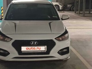 2019 Hyundai Solaris II, белый, 1200000 рублей, вид 1