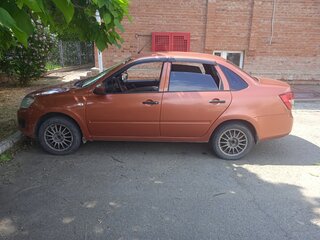 2015 Lada (ВАЗ) Granta I, оранжевый, 450000 рублей, вид 3