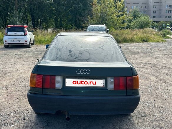 1989 Audi 80 IV (B3), зелёный - вид 4