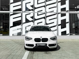 2012 BMW 1 серии 118i II (F20/F21), белый, 870000 рублей, вид 3