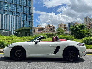 2023 Porsche Boxster IV 718 (982), белый, 7599943 рублей, вид 4