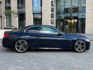 2017 BMW 4 серии 430i F32/F33/F36 Рестайлинг, синий, 2400000 рублей, вид 2