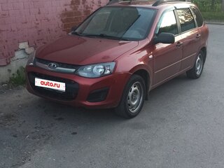 2018 Lada (ВАЗ) Kalina II, красный, 425000 рублей, вид 2