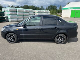2013 Lada (ВАЗ) Granta I, чёрный, 650000 рублей, вид 2