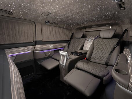 2025 Mercedes-Benz V-Класс Extra Long 300 d экстра длинный III (W447) Рестайлинг 2, чёрный, 29500000 рублей, вид 2