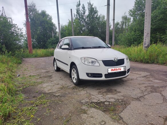 2008 Skoda Fabia II, белый, 410000 рублей - вид 1