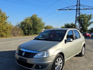2011 Renault Logan I Рестайлинг, бежевый, 530000 рублей, вид 1