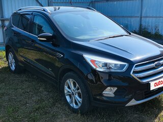 2017 Ford Kuga II Рестайлинг, чёрный, 1350000 рублей, вид 2
