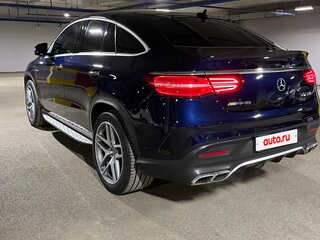 2015 Mercedes-Benz GLE Coupe AMG 63 AMG S I (C292), синий, 3890000 рублей, вид 4