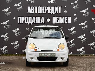 2002 Daewoo Matiz I Рестайлинг, белый, 129000 рублей, вид 2