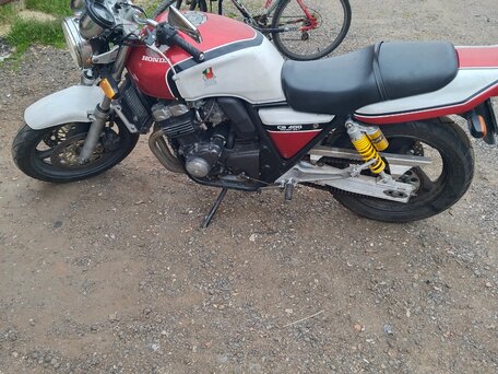 1993 Honda CB 400 Super Four, красный, 235000 рублей, вид 2