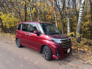 2021 Toyota Roomy I Рестайлинг, красный, 1390000 рублей, вид 3
