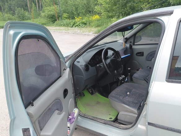 2006 Renault Logan I, зелёный, 190000 рублей - вид 3