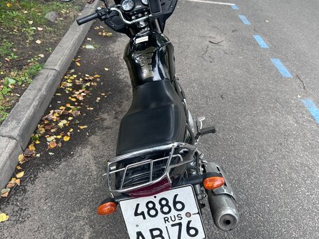 2011 Yamaha YBR125, чёрный, 170000 рублей, вид 4
