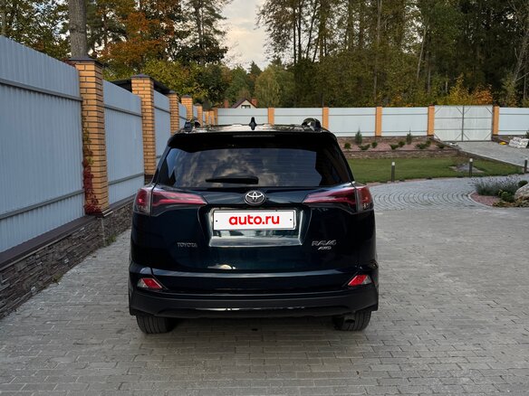 2018 Toyota RAV4 IV (XA40) Рестайлинг, синий, 2900000 рублей - вид 4