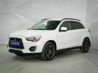 2013 Mitsubishi ASX I Рестайлинг, белый, 830000 рублей, вид 1