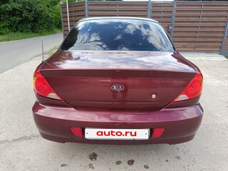 2006 Kia Spectra I Рестайлинг 2, красный, 169000 рублей, вид 5