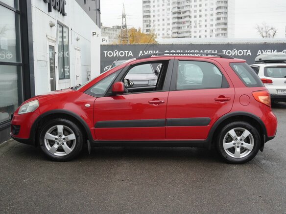 2011 Suzuki SX4 I (Classic) Рестайлинг, красный, 900000 рублей - вид 7