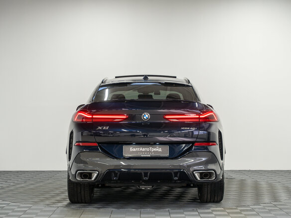 2026 BMW X6 40i III (G06) Рестайлинг, синий, 15450000 рублей - вид 8