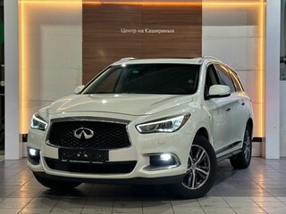 2019 Infiniti QX60 I Рестайлинг, белый, 2599999 рублей, вид 1