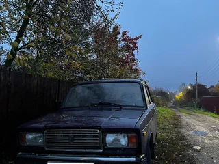 2002 Lada (ВАЗ) 2107, фиолетовый, 55000 рублей, вид 1