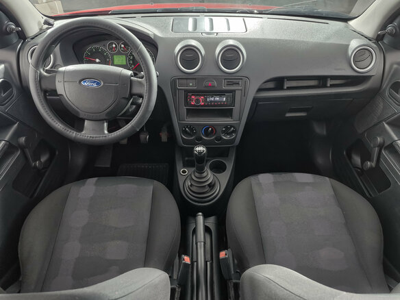 2008 Ford Fusion I Рестайлинг, красный, 299000 рублей - вид 12