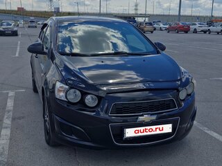 2012 Chevrolet Aveo II, чёрный, 610000 рублей, вид 2
