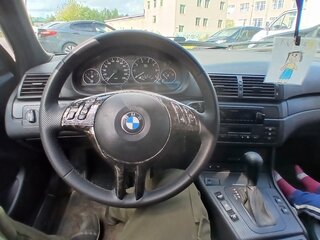 2002 BMW 3 серии 320i IV (E46) Рестайлинг, синий, 750000 рублей, вид 4